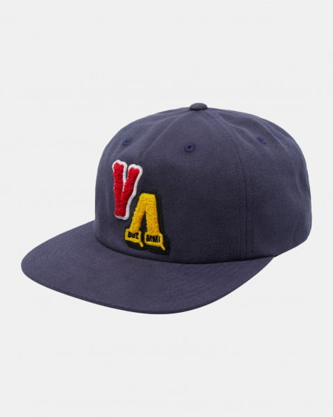 Синий кепка-бейсболка letterman  hats nvy