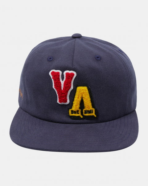 Темно-коричневый кепка-бейсболка letterman  hats nvy