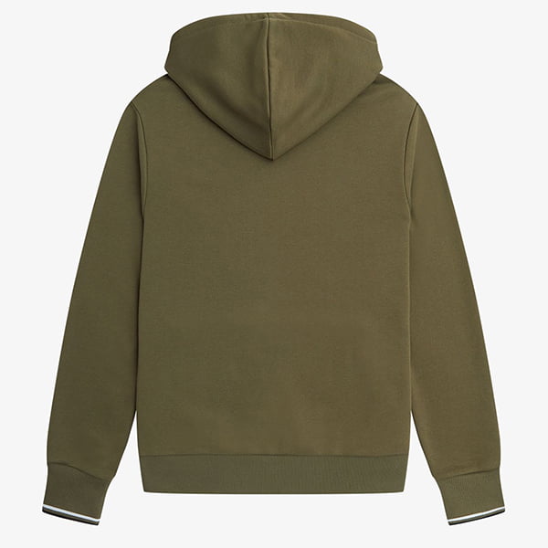  FRED PERRY Tipped Hooded Sweatshirt Q55