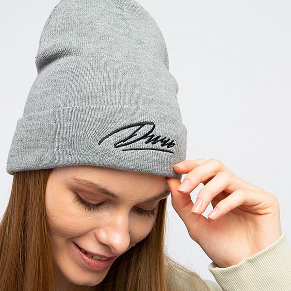   Ditch 3 Schrift/ 3  Grey Melange