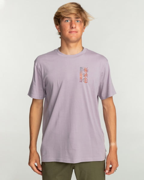 Фиолетовый футболка (фуфайка) symbols  tees skw0