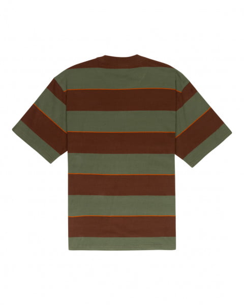 Светло-зеленый футболка (фуфайка) sbxe fir stripe  kttp crz0
