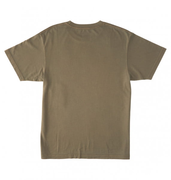 Темно-коричневый футболка (фуфайка) dcstar pigment  tees kqew