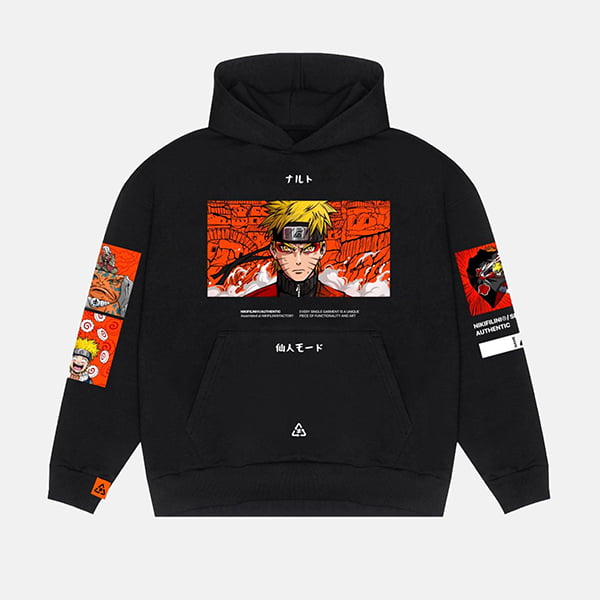  Nikifilini HOODIE EMBROIDERED NARUTO SENNIN MODE