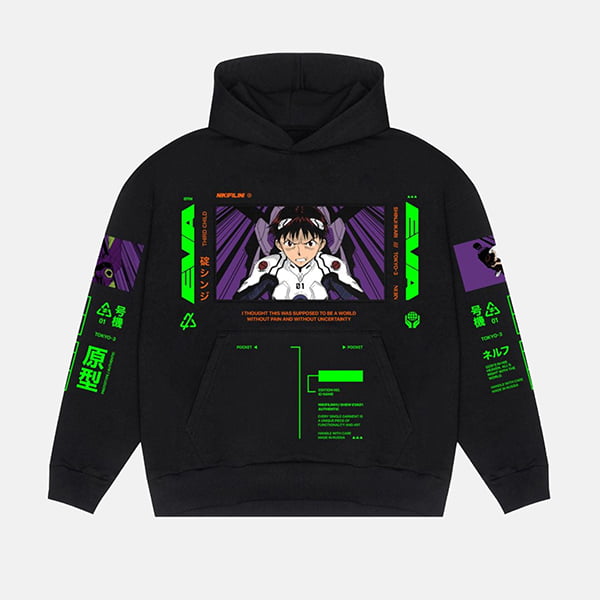   Nikifilini HOODIE EMBROIDERED EVA01
