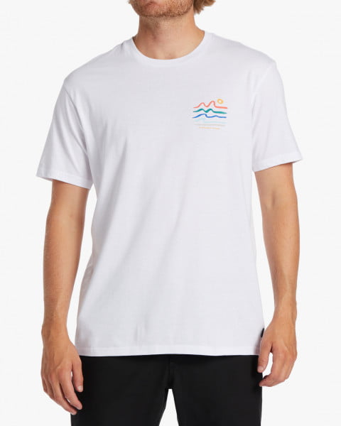 Белый футболка (фуфайка) peak  tees wht