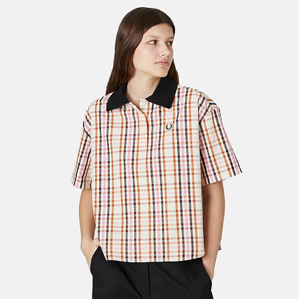 Рубашка с длинным рукавом Fred Perry Check Polo Shirt