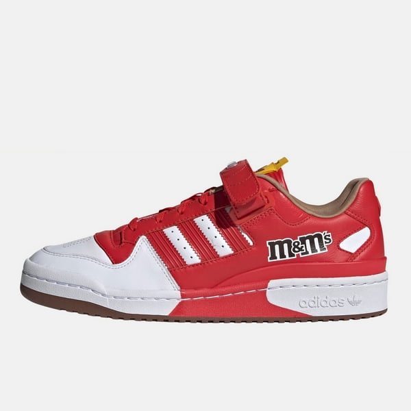 Кроссовки Adidas Original M&MS - FORUM LOW 84 RED/RED/EQTYEL