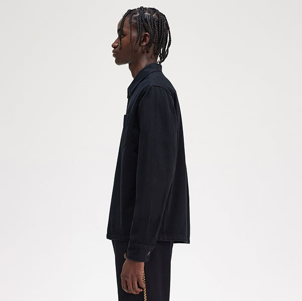 Fred Perry Twill Overshirt верхняя одежда M6627_102 купить в интернет ...