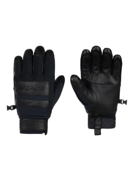 Черные перчатки сноубордические squad glove  glov kvj0