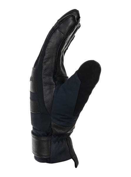Черные перчатки сноубордические squad glove  glov kvj0