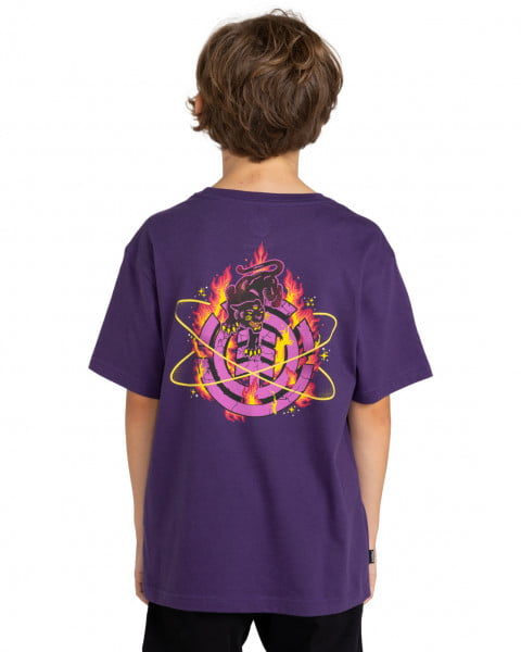 Фиолетовый футболка (фуфайка) galactica  tees psd0