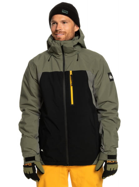 Муж./Одежда/Одежда для сноуборда/Куртки Сноубордическая куртка QUIKSILVER Mission Plus