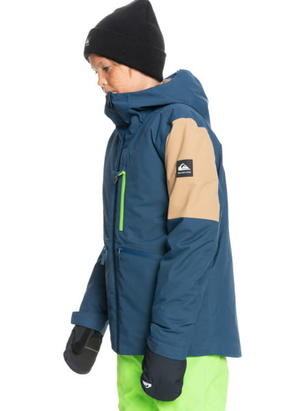 Синий детская сноубордическая куртка travis rice