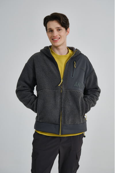     Anta Knit Fleece Track Top