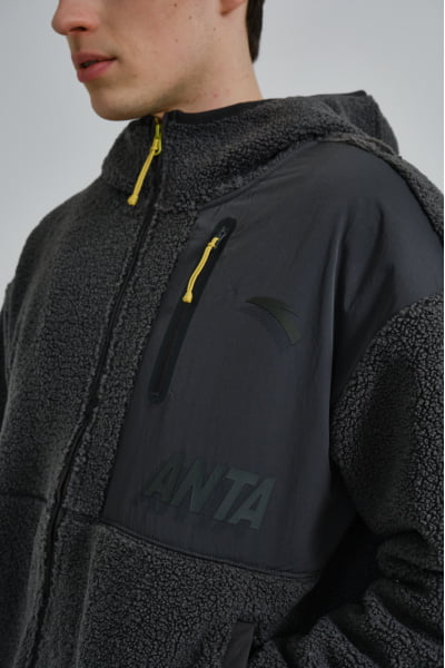     Anta Knit Fleece Track Top