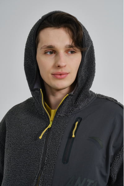     Anta Knit Fleece Track Top