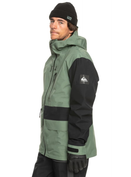 Муж./Сноуборд/Одежда для сноуборда/Сноубордические куртки Сноубордическая куртка QUIKSILVER Highline Pro Sammy Carlson 3L Gore-Tex