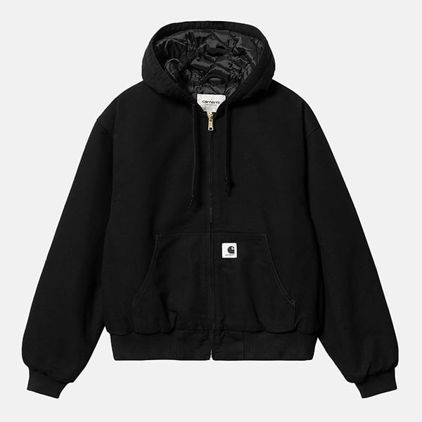 Куртка Carhartt Wip OG Active Jacket BLACK (RINSED)