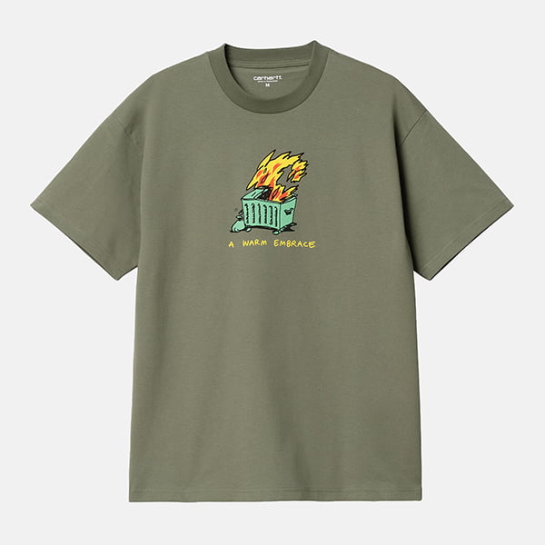 Футболка Carhartt WIP Warm Embrace T-Shirt DOLLAR GREEN