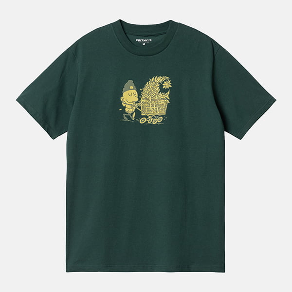 Футболка Carhartt WIP Shopper T-Shirt DISCOVERY GREEN