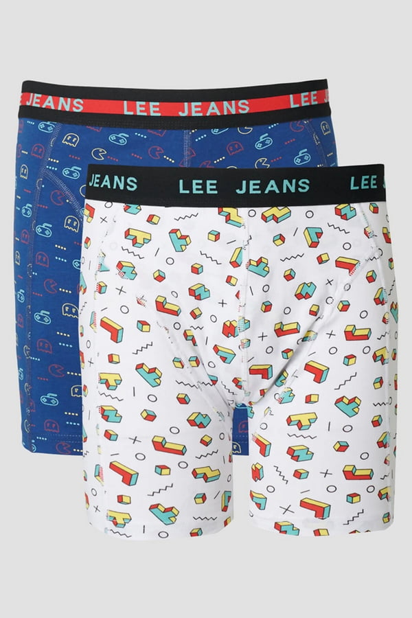 Jeans on sale boxer shorts