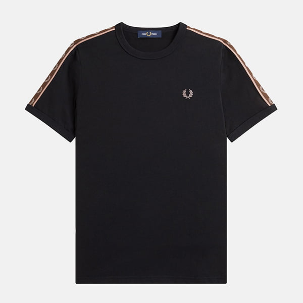 Футболка Fred Perry TAPED RINGER T-SHIRT