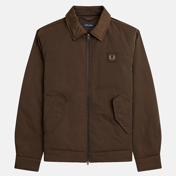 Куртка Fred Perry QUILTED ZIP THROUGH JACKET