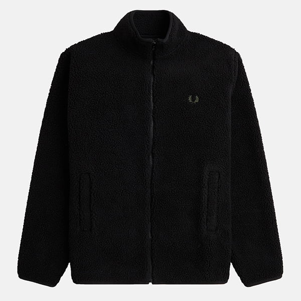  Fred Perry ZIP THROUGH BORG FLEECE