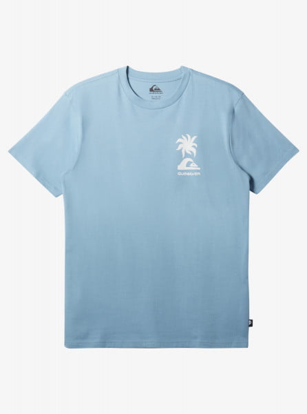 Коричневый мужская футболка tropical breeze