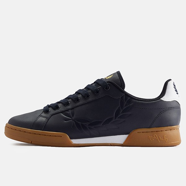  FRED PERRY B722 LEATHER/BRANDED