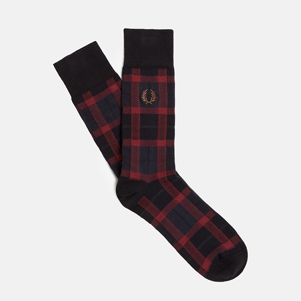  FRED PERRY TARTAN SOCKS