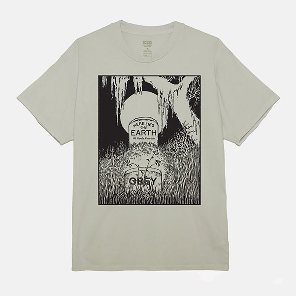  Obey HERE LIES THE EARTH