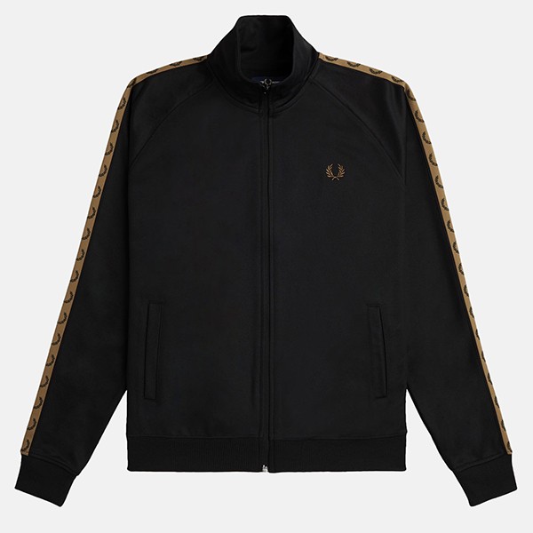  Fred Perry CONTRAST TAPE TRACK JACKET