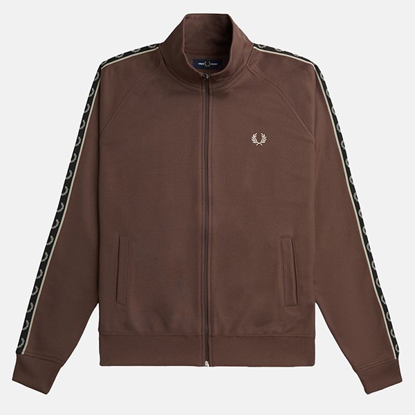  Fred Perry CONTRAST TAPE TRACK JACKET