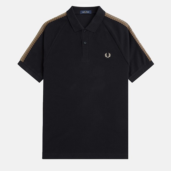  Fred Perry HONEYCOMB TAPED POLO SHIRT