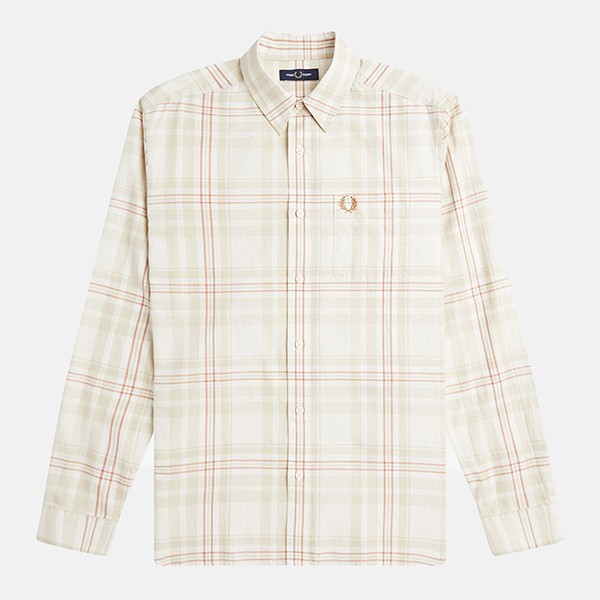  Fred Perry TARTAN TWILL SHIRT