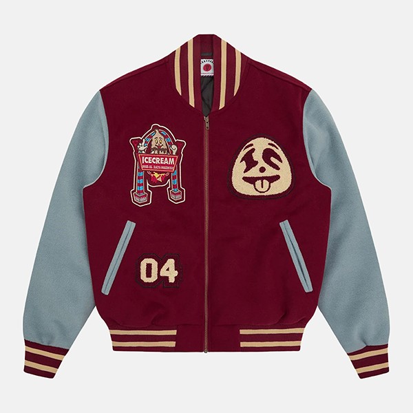  ICECREAM DINER TEAM VARSITY JACKET
