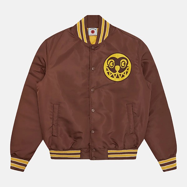  ICECREAM SATIN BOMBER JACKET