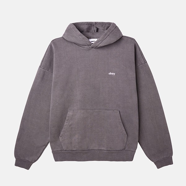  Obey LOWERCASE PIGMENT HOOD