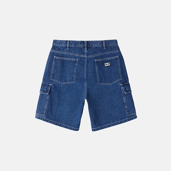  Obey BIGWIG BAGGY DENIM CARGO SHORT