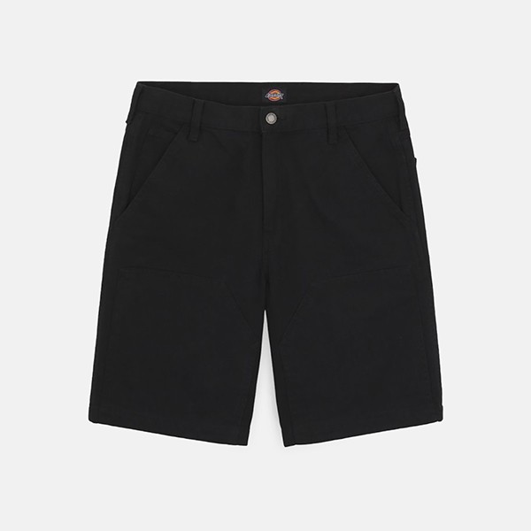  DICKIES DUCK CANVAS CHAP SHORT STONE WASHED BLACK