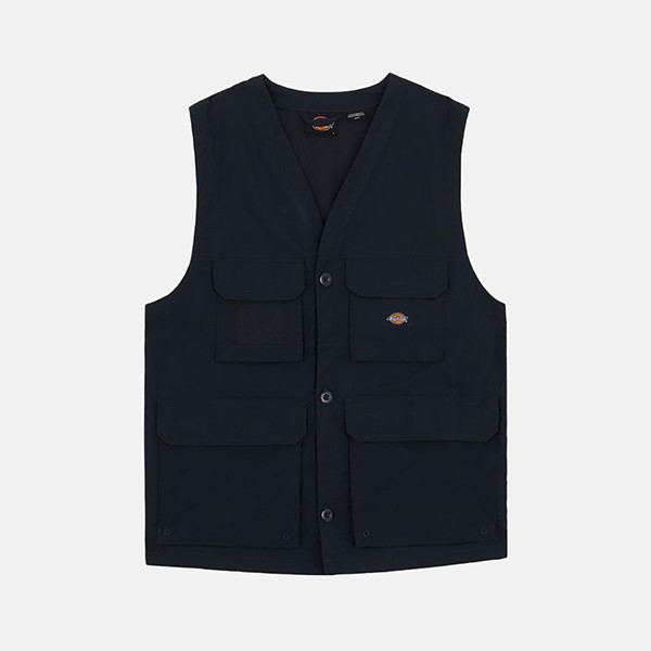  DICKIES FISHERSVILLE VEST DARK NAVY