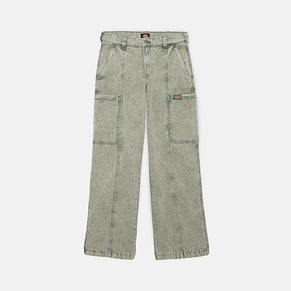  DICKIES NEWINGTON PANT W DBLE DYE/ACID WASH FOREST