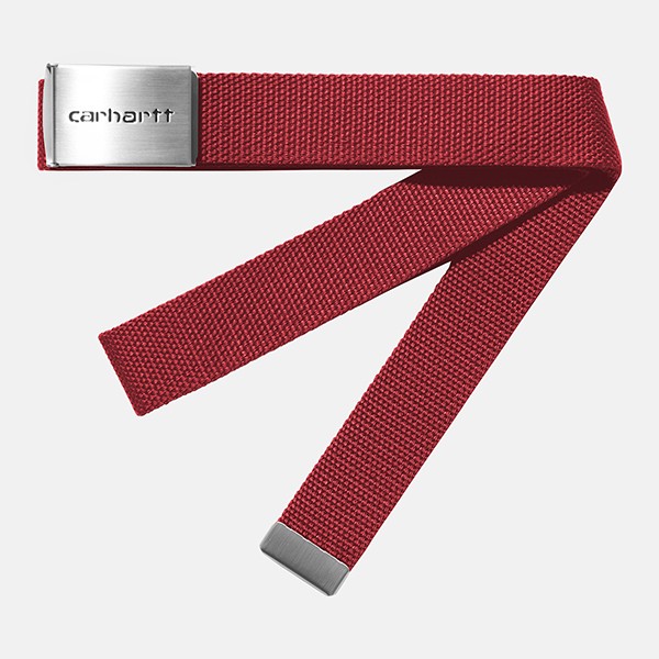  CARHARTT WIP Clip Belt Chrome