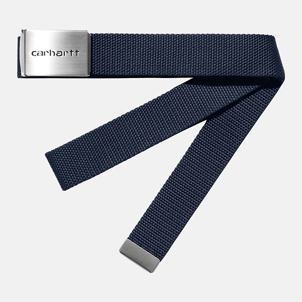  CARHARTT WIP Clip Belt Chrome