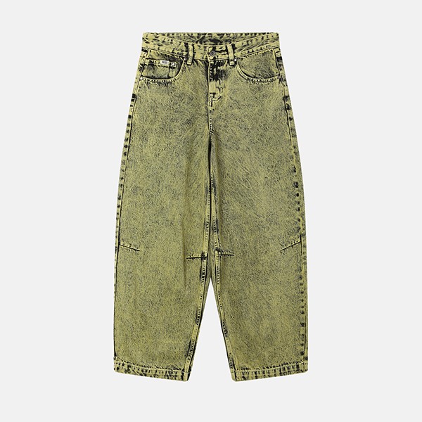  THE RAGGED PRIEST GOLIATH JEAN GREEN ACID WASH