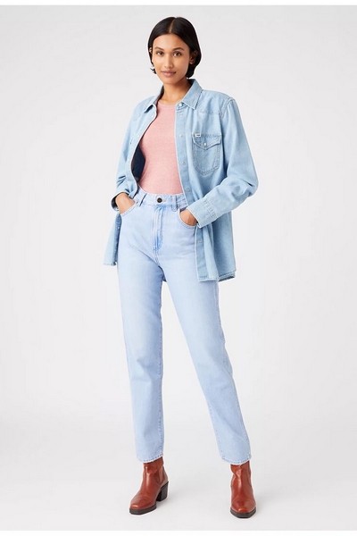 ������ Wrangler Mom Jean Pantolon