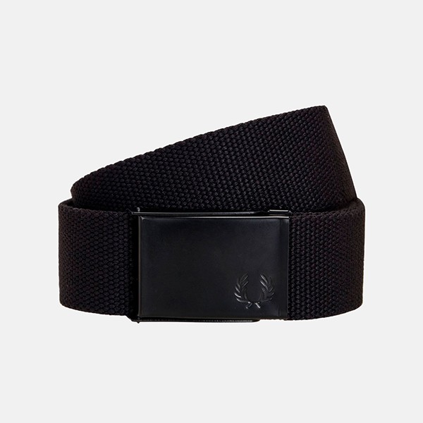  FRED PERRY GRAPHIC BRANDED WEBBING BELT