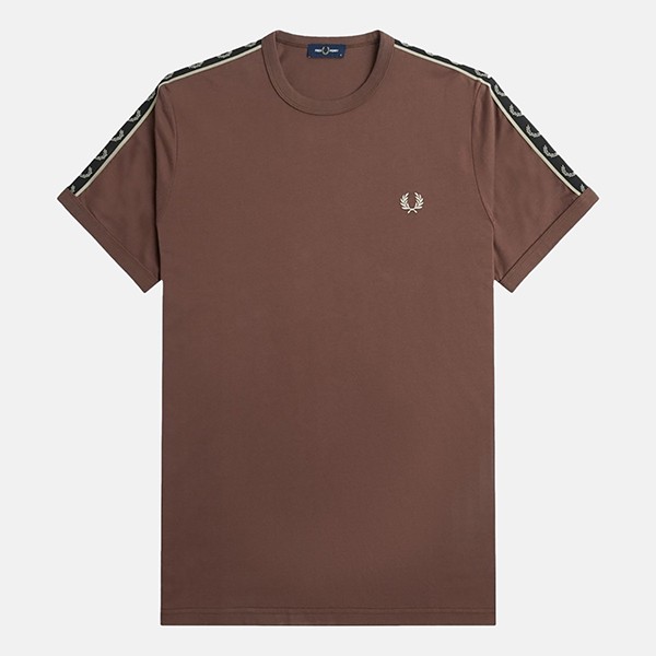  FRED PERRY CONTRAST TAPE RINGER T-SHIRT